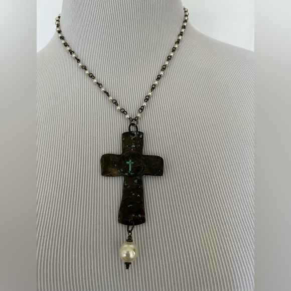 Jewelry - Boho/Western Cross necklace